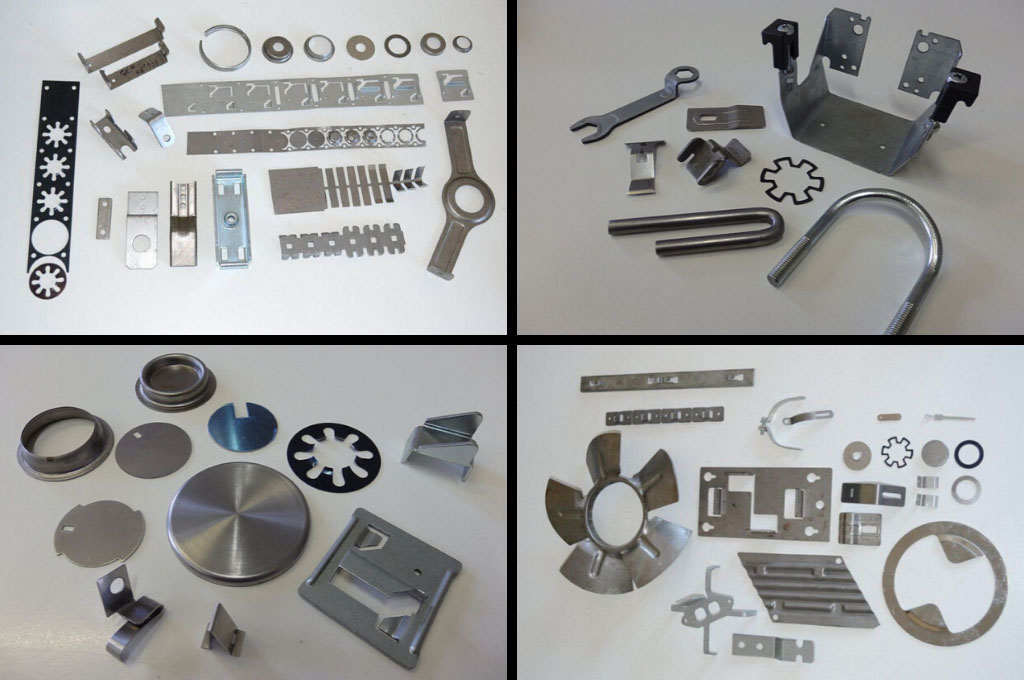 componenti metalliche stampate